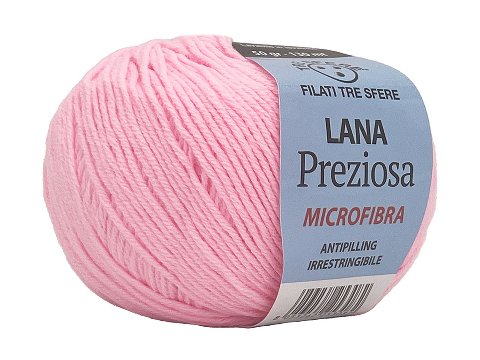 LANA  PREZIOSA 50GR 100% ACRILICO MICROFIBRA Tre Sfere Lana