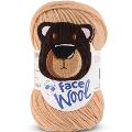 FACE WOOL 100G 50% Lana Vergine  Merino 50% Microfibra Mondial