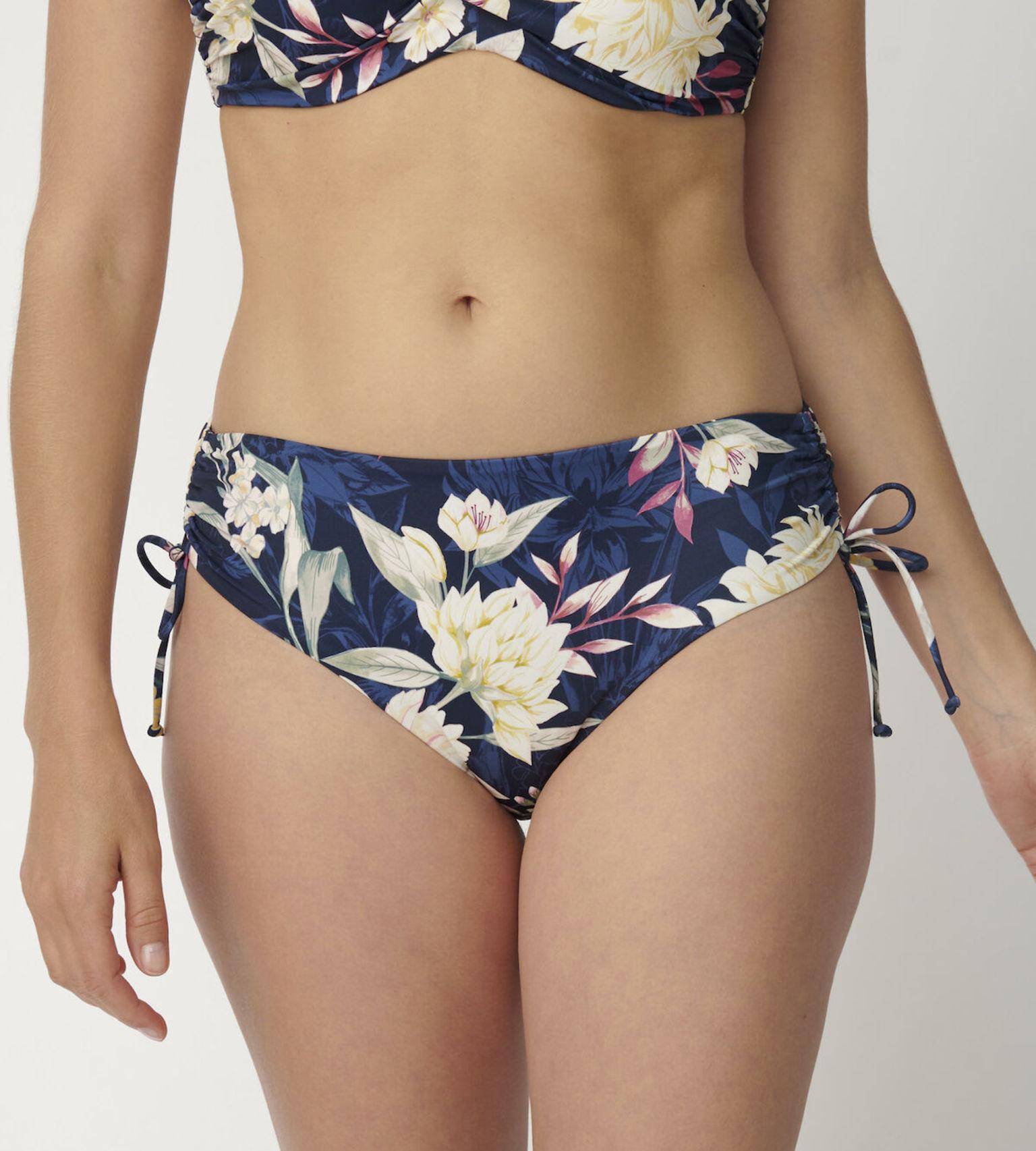 Botanical Leaf Midi Triumph slip bikini