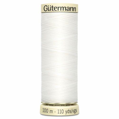 Gutermann Cucitutto Creativ 100 Mt.
100% Poliestere Gutermann Filo cucitutto