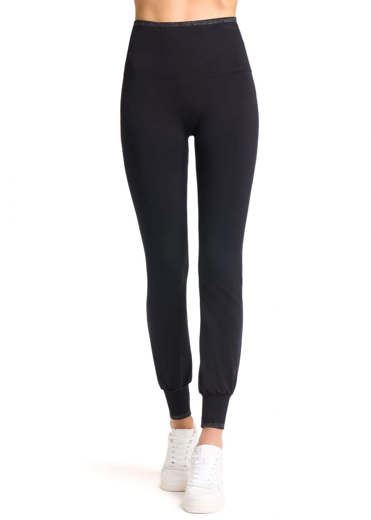 LEGGINS BORDO LAME' Golden Lady LEGGINS
