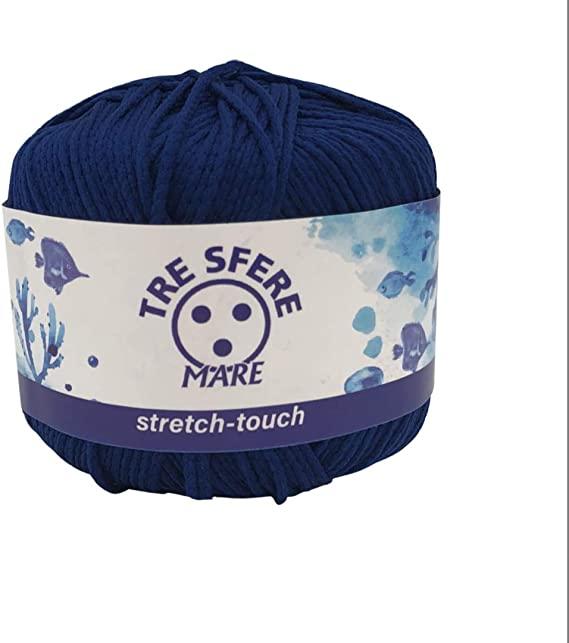 MARE STRETCH
100% poliammide microfibra-50 gr- Tre Sfere filato elasticizzato per costumi