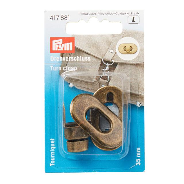 Rondella rotanta per borse ottone antico Prym Rondella rotanta