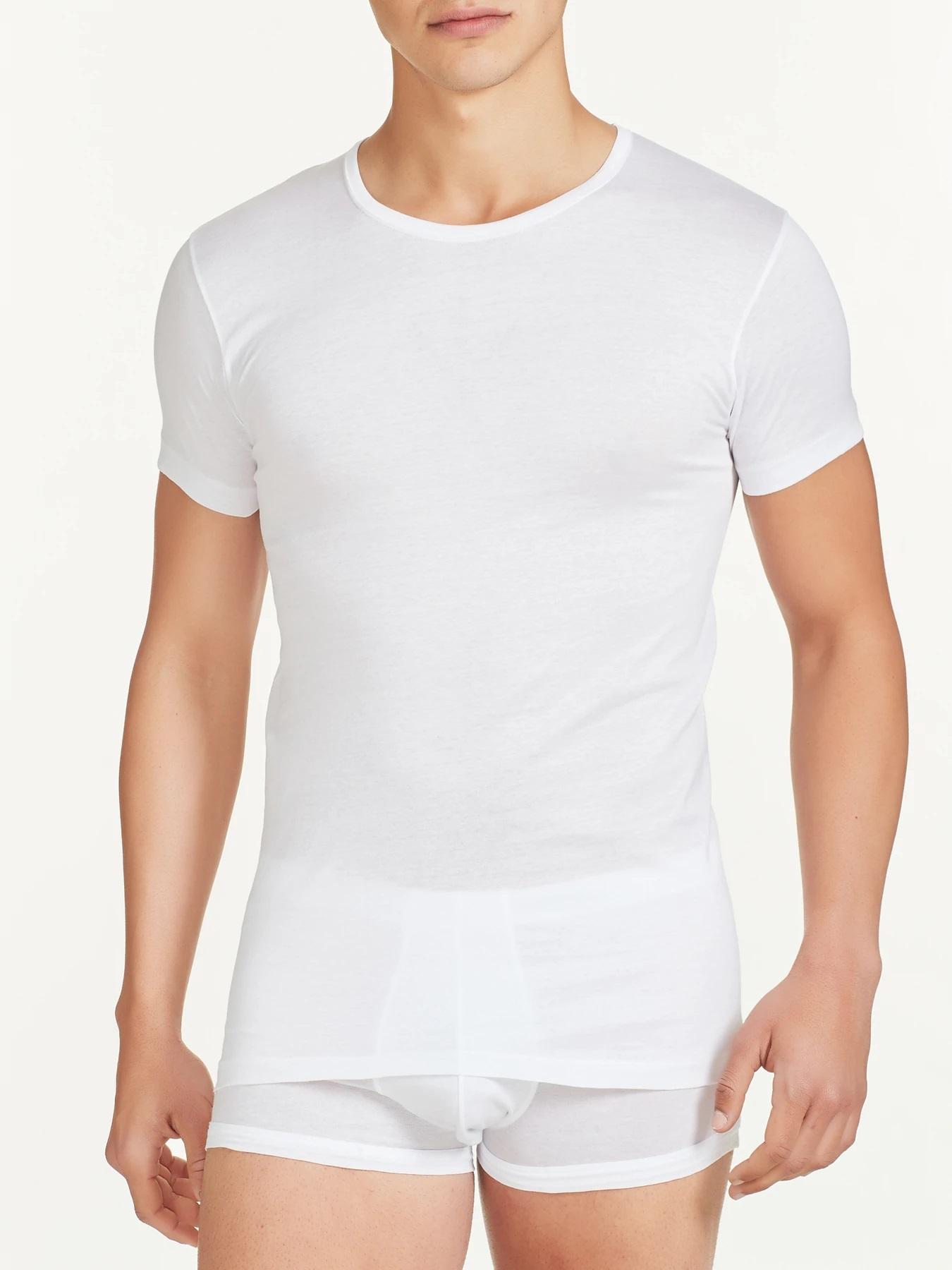 SILKOTTON MC Ragno Maglietta girocollo a manica corta