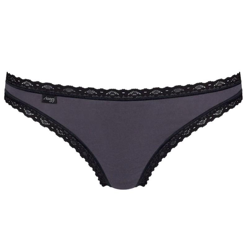 Sloggi 24/7 Weekend Thong – Confezione Da 3 Slip Infradito In Cotone E LYCRA®, Morbidi E Certificati Oeko-Tex, Donna
