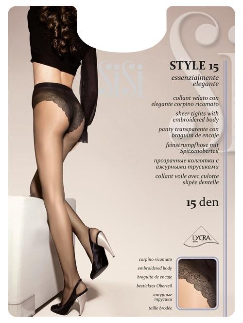 STYLE 15XL VELATO-CORPI-NOPUNT Sisi Collant