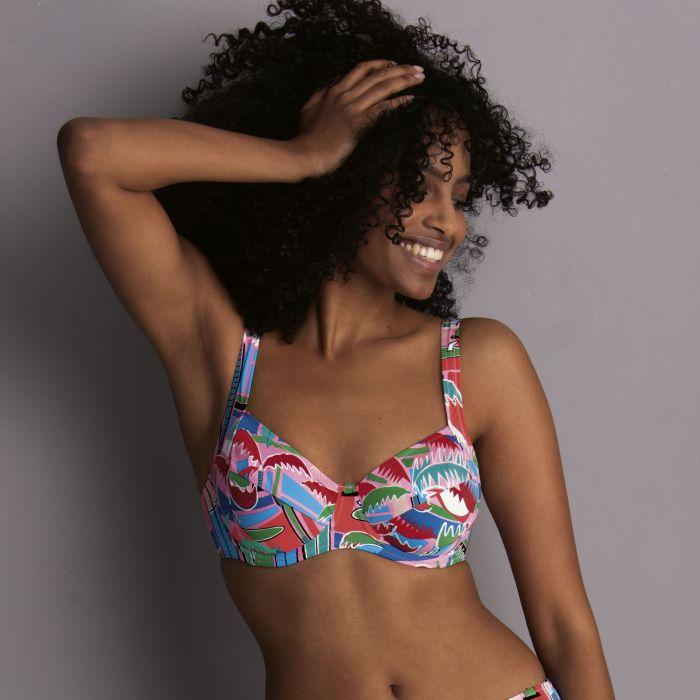 Style SYBEL Top Rosa Faia costume donna
