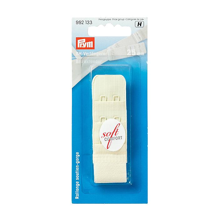 Allarga reggiseno 3 x 2 ganci 25 mm champagne Prym Prolunga regg.