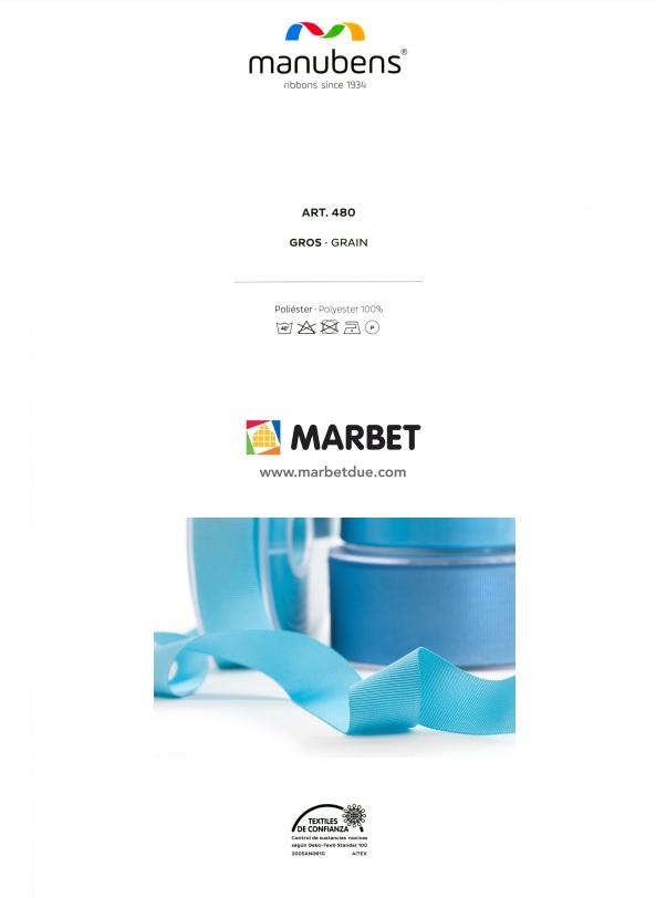 GROS GRAIN 06MM Marbet GROS GRAIN 06MM