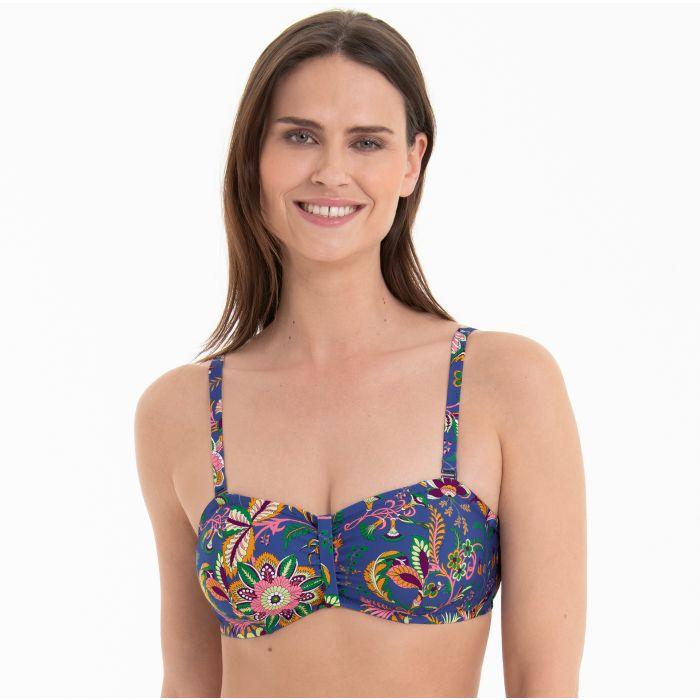Bikini Fascia Ferretto Rosa Faia Bikini Fascia con ferretto