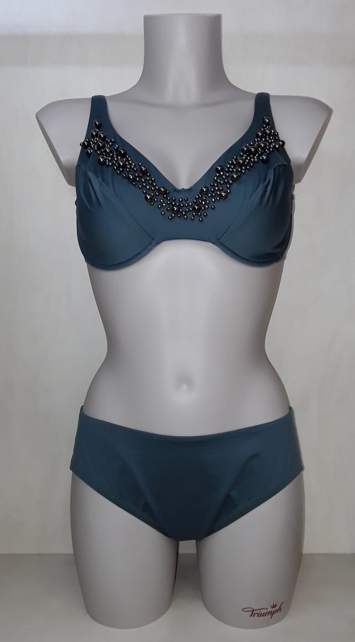 FERRETTO + SLIP CONFORT VerdeVeronica costume donna