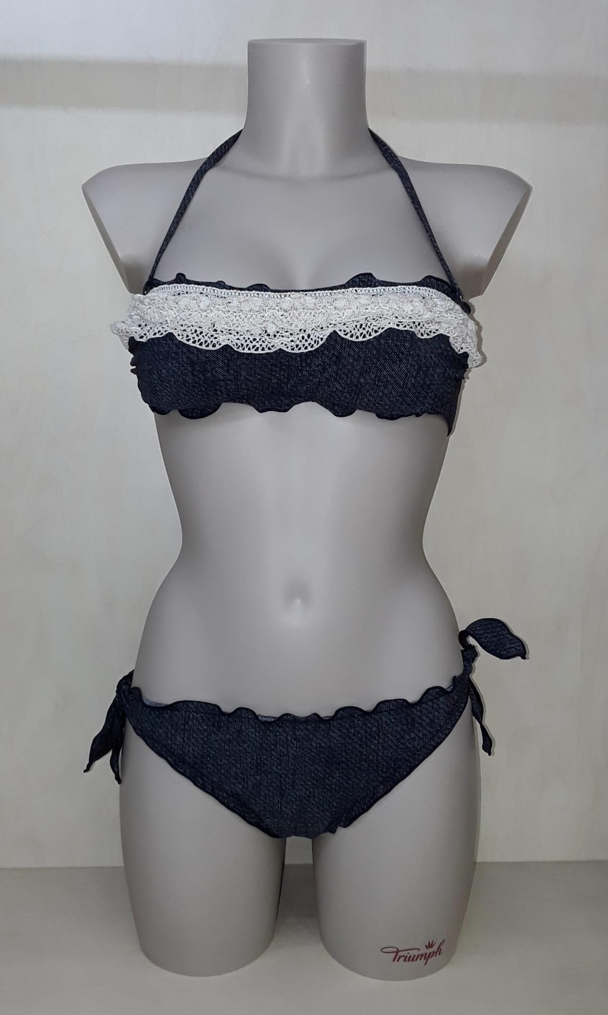 FASCIA + SLIP ANNODATO Verdissima Bikini Fascia