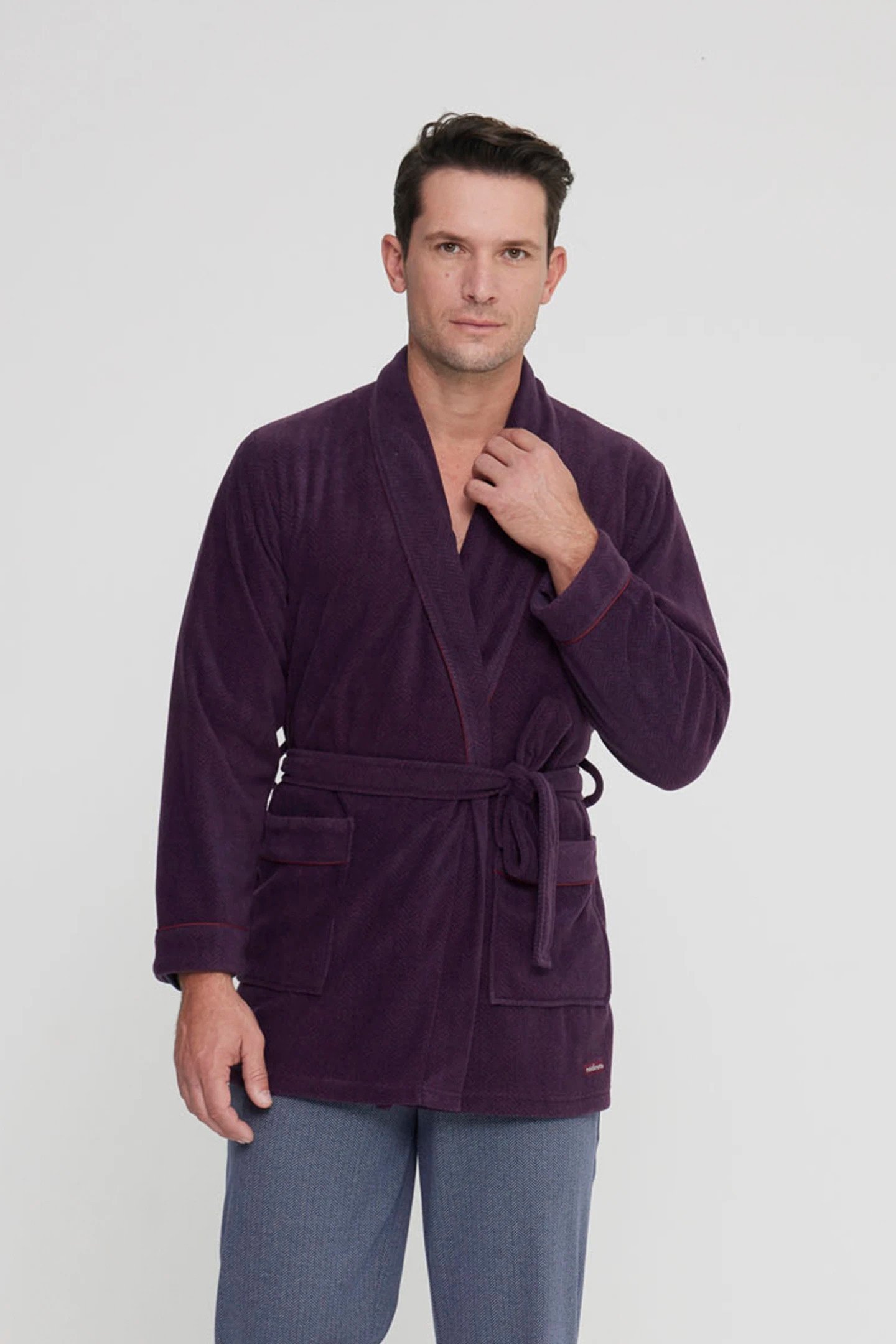 Noidinotte Vestaglie Invernali Uomo Vestaglia Uomo Ad Incrocio Soy