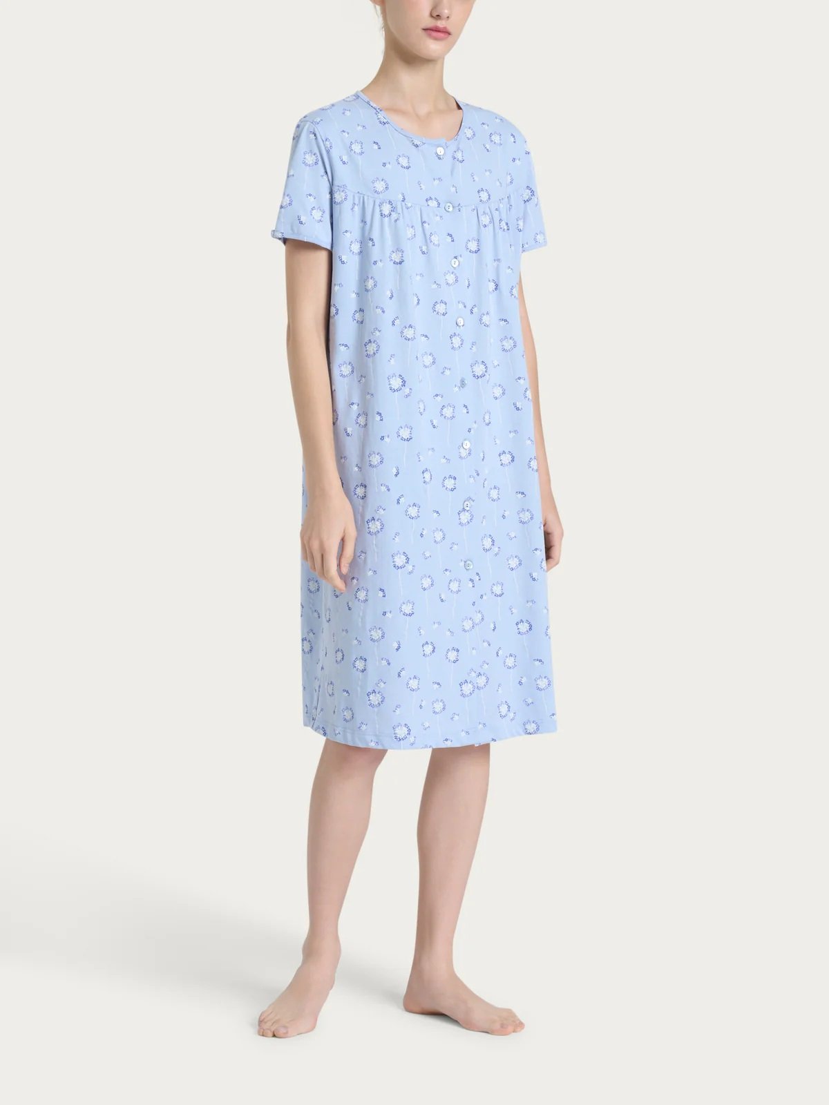 CAM NOTTE ML APERTA Ragno Camicia da notte aperta