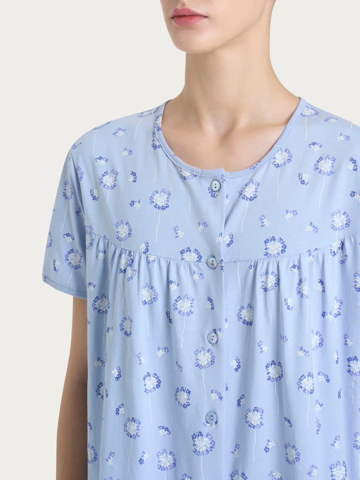 CAM NOTTE ML APERTA Ragno Camicia da notte aperta