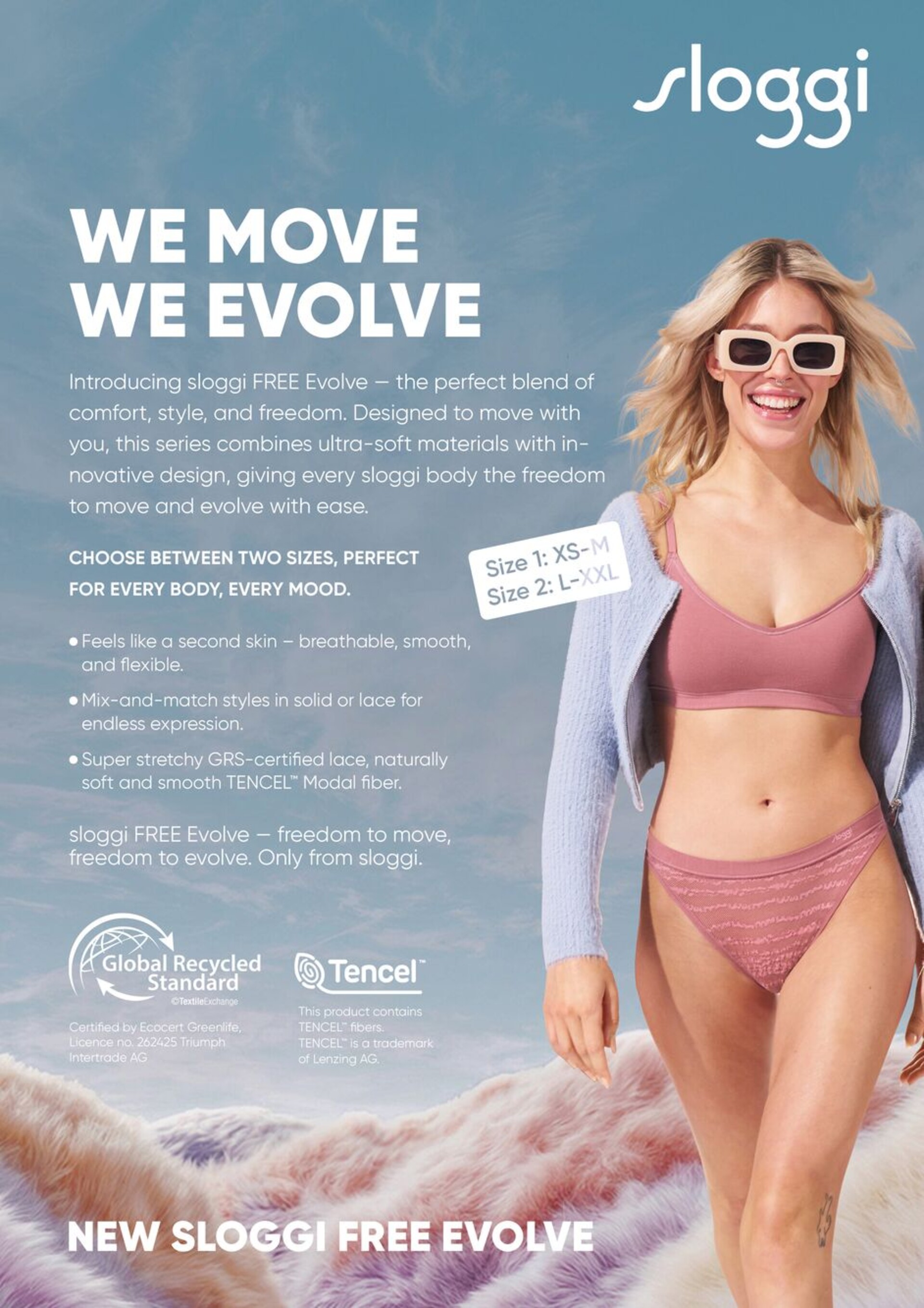 Sloggi FREE Evolve P Sloggi Reggiseni senza Ferretto