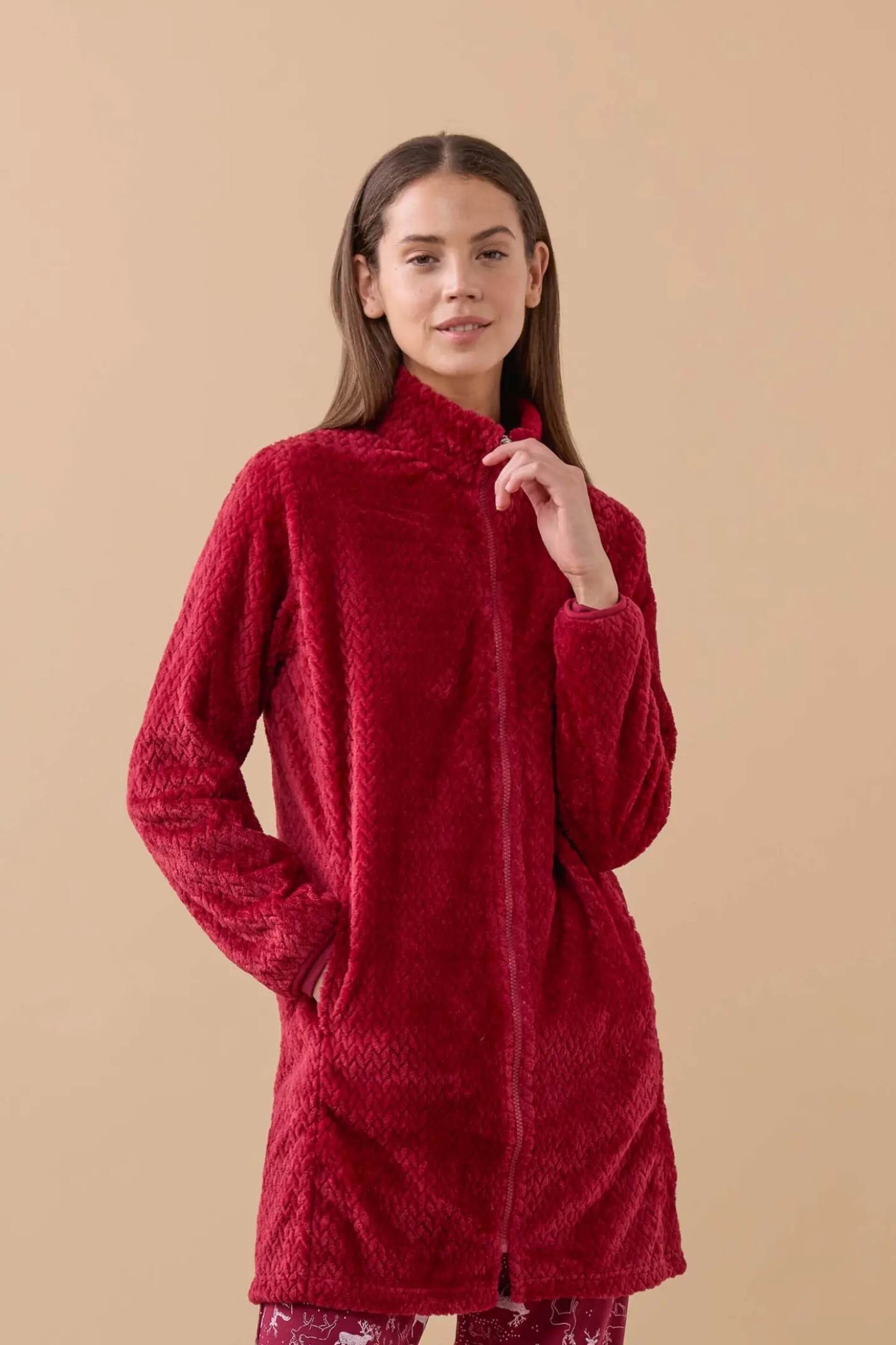 Vestaglia Donna Coral Fleece Noi Di Notte Vestaglia Donna