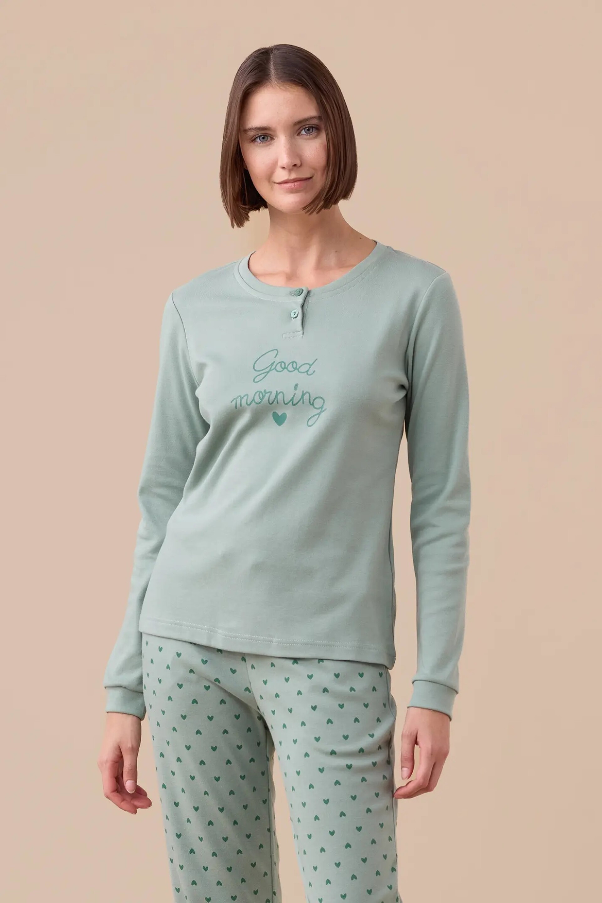 Pigiama Donna Caldo Cotone Noi Di Notte pigiama donna