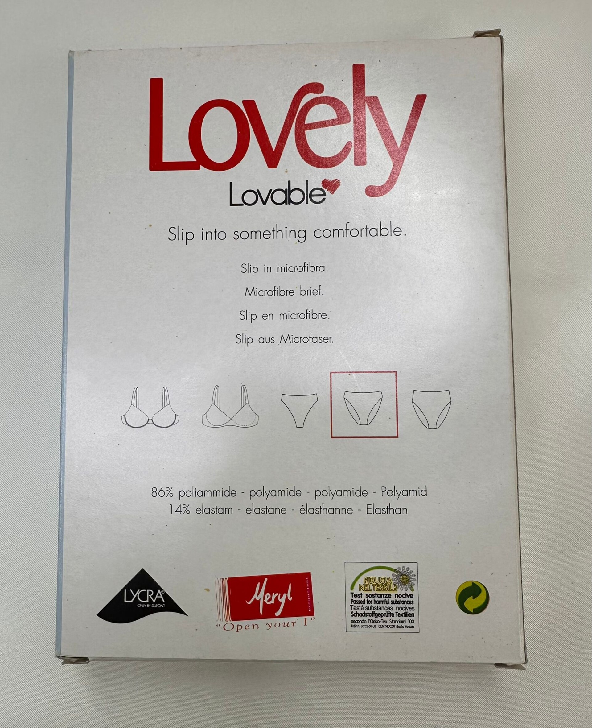 LOVELY SLIP SOFTY (Nr) Lovable Slip