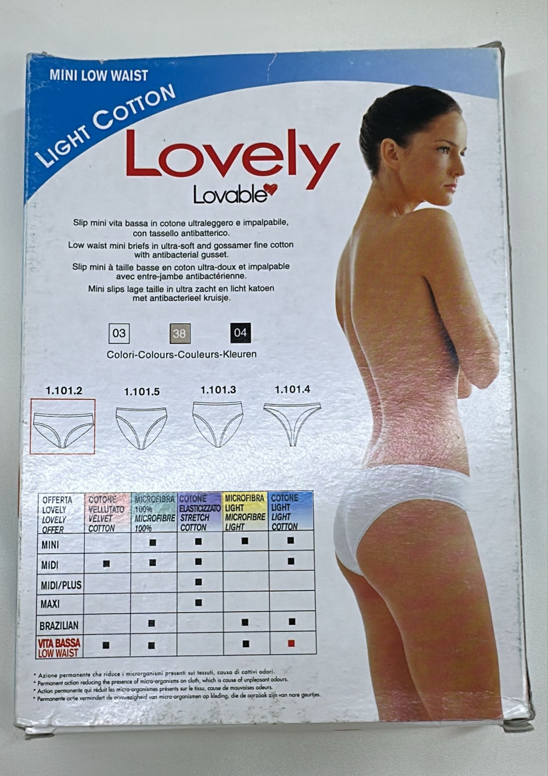 COTONE LIGHT MINI (Nr) Lovable slip vita bassa