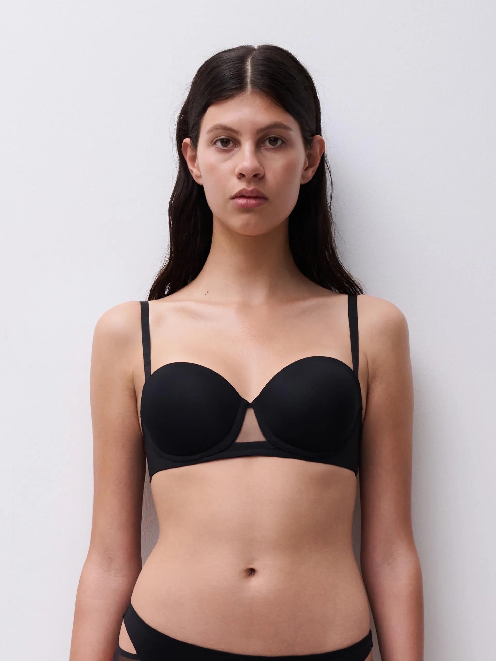 PULP HALO (fascia preformata) Chantelle reggiseno fascia con ferretto