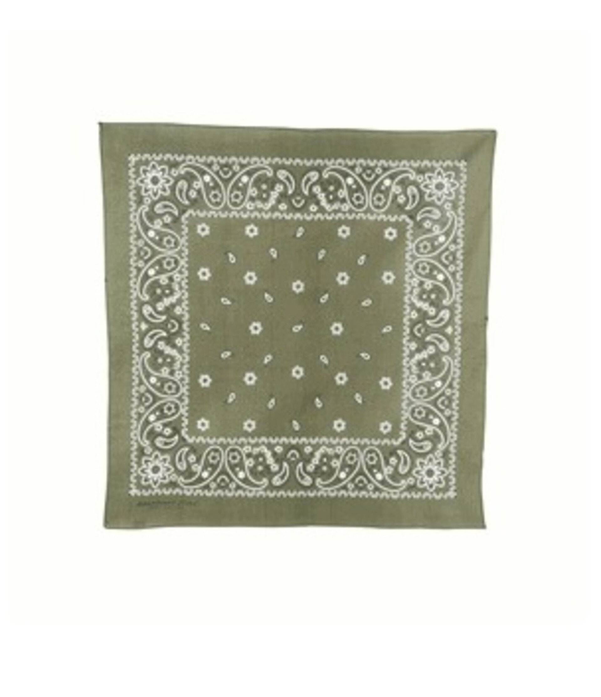 BANDANA FOULARD STAMPATA 100% COTONE 55 x 55 Cm Mirage