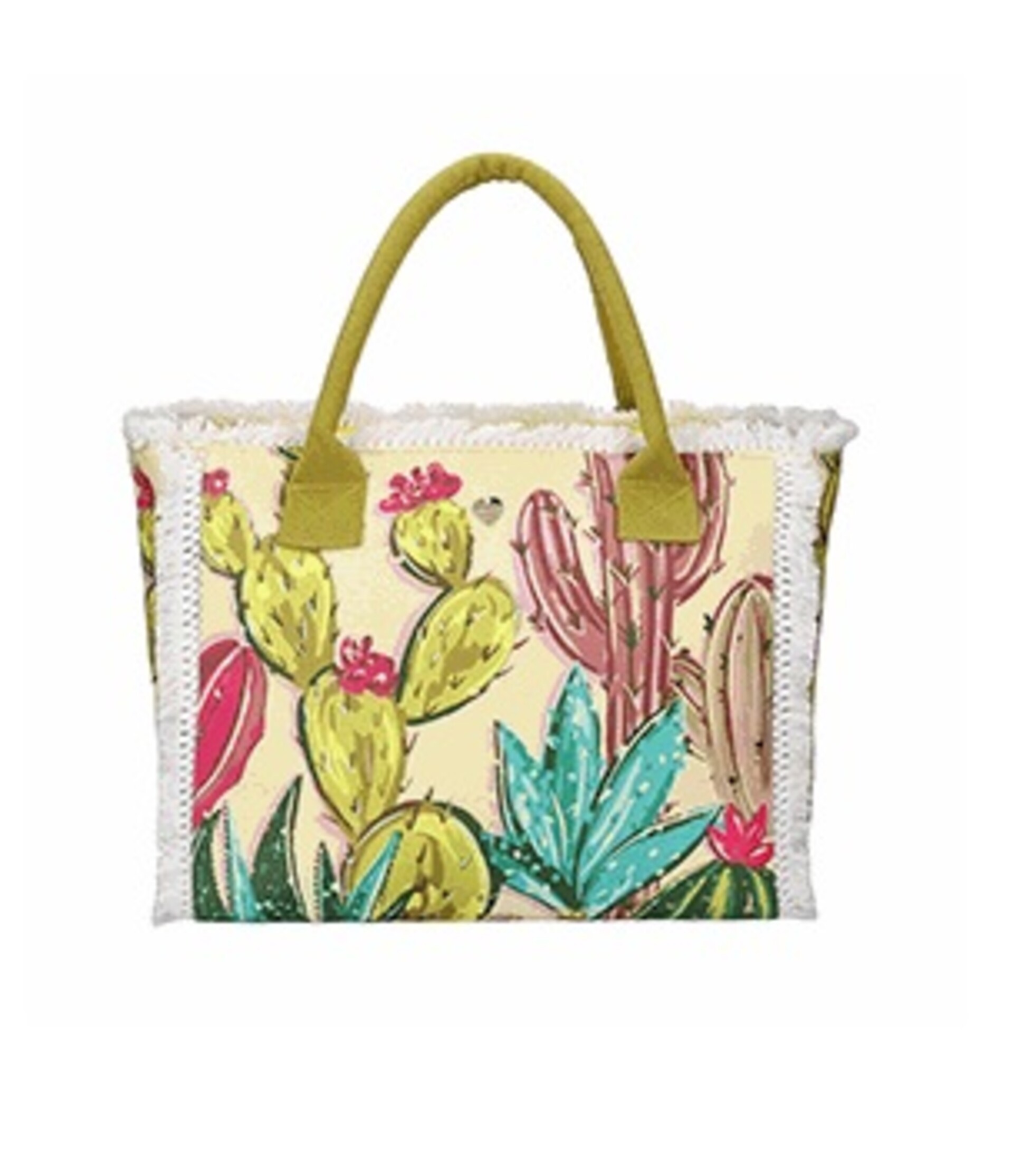 BORSA TESSUTO CON FRANGIA E STAMPA DIGITALE FANTASIA
36X18X31 CM Mirage