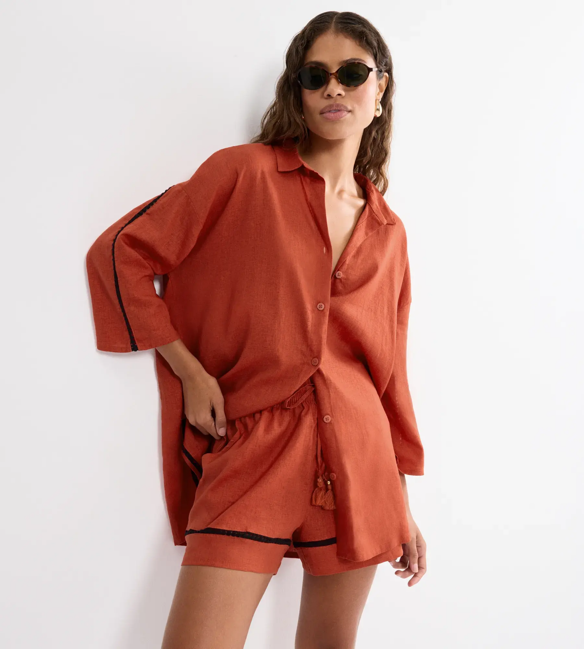 Summer Wear Boyfriend Shirt 01 Triumph abitino donna
