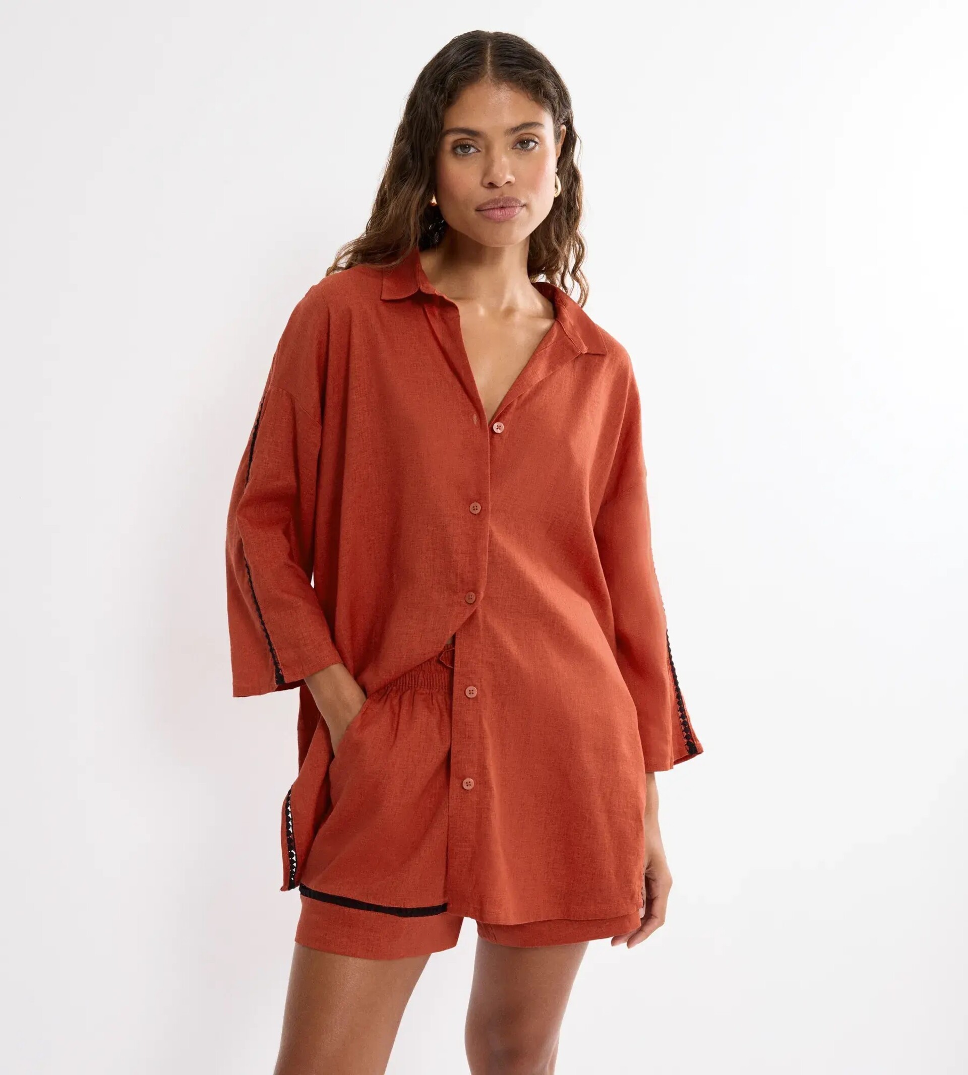 Summer Wear Boyfriend Shirt 01 Triumph abitino donna
