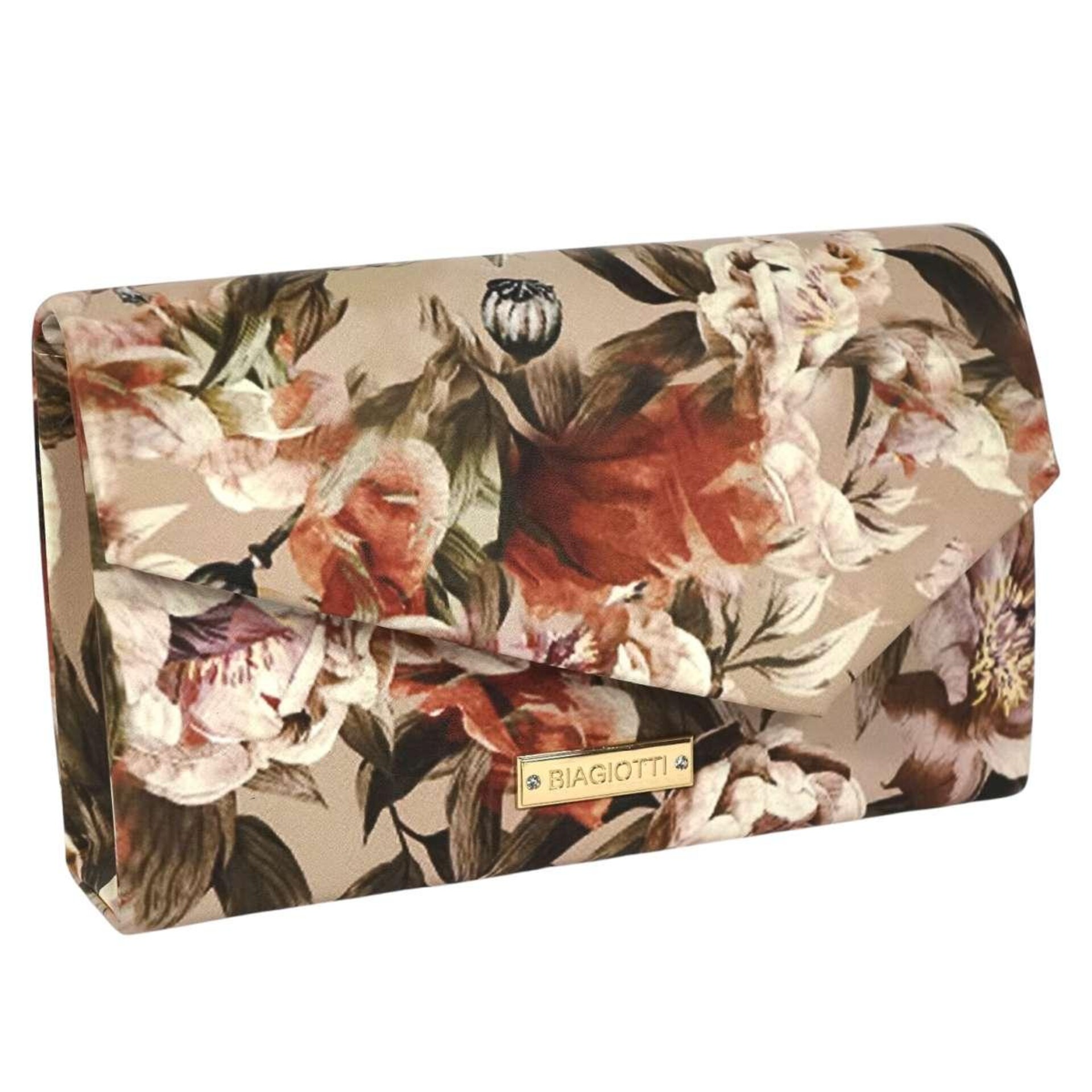 POCHETTE DONNA STAMPA FIORI Laura Biagiotti borsa