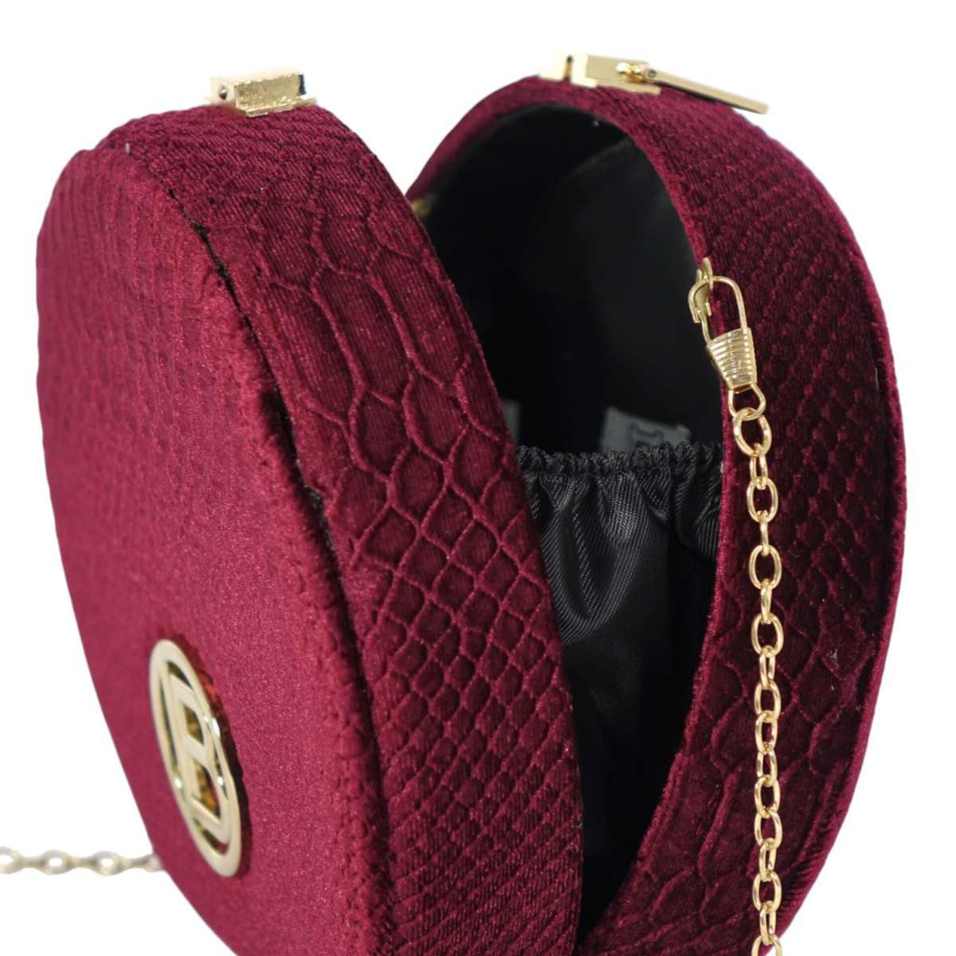BORSA CIRCOLARE IN VELLUTO Laura Biagiotti Borsa