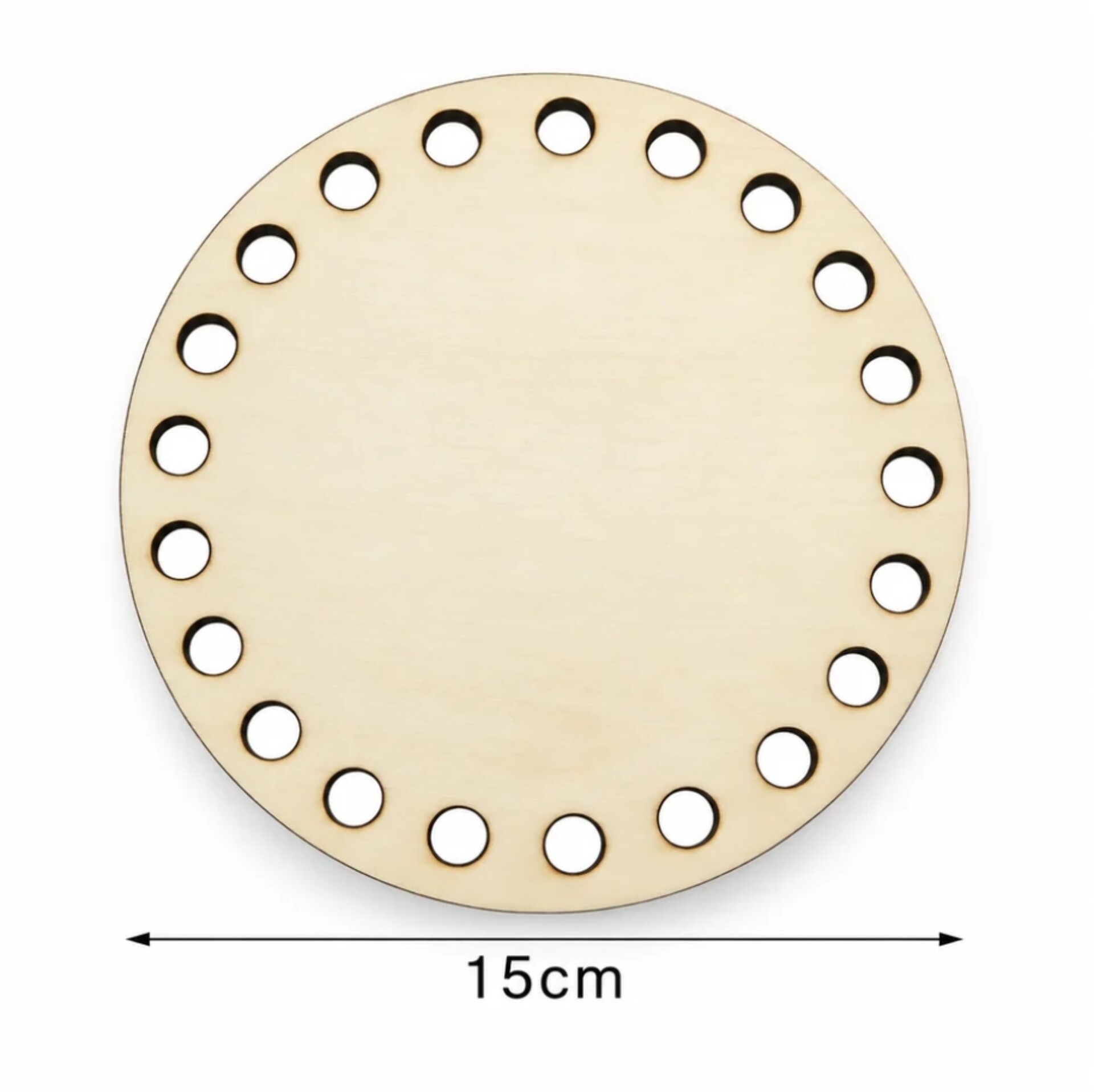 BASE LEGNO OVALE 15X10 Mas fondo legno