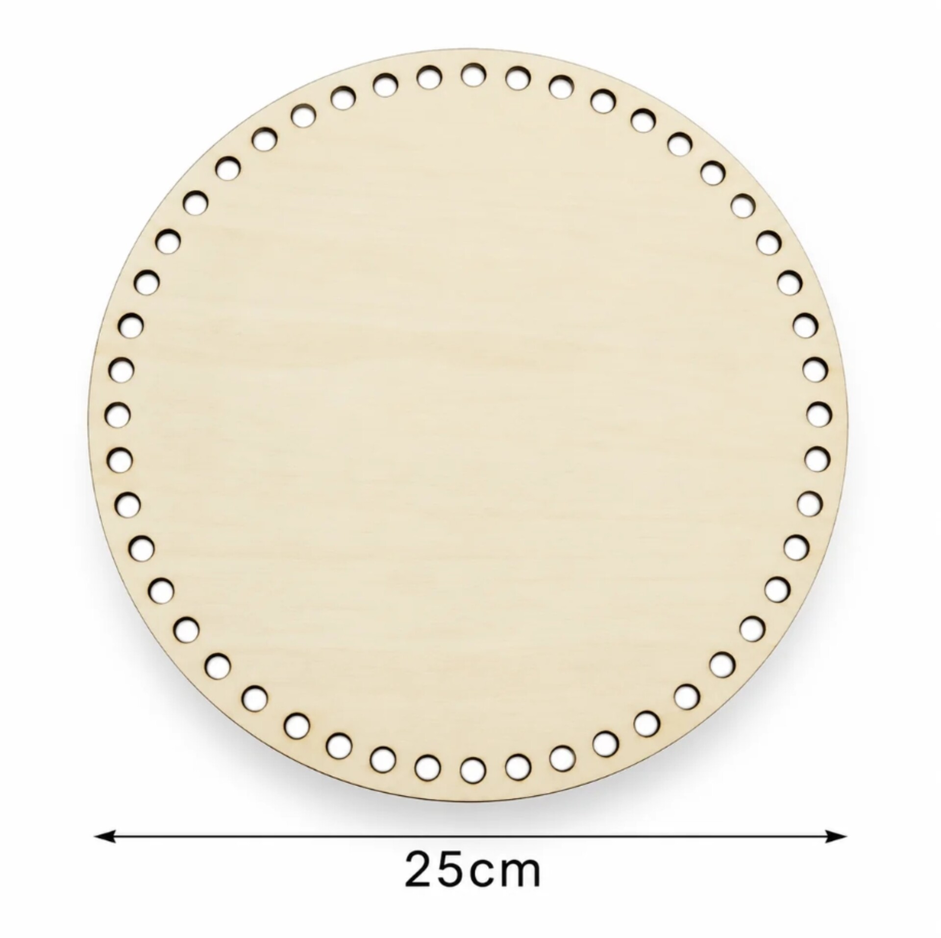 BASE LEGNO OVALE 25X15 Mas fondo legno