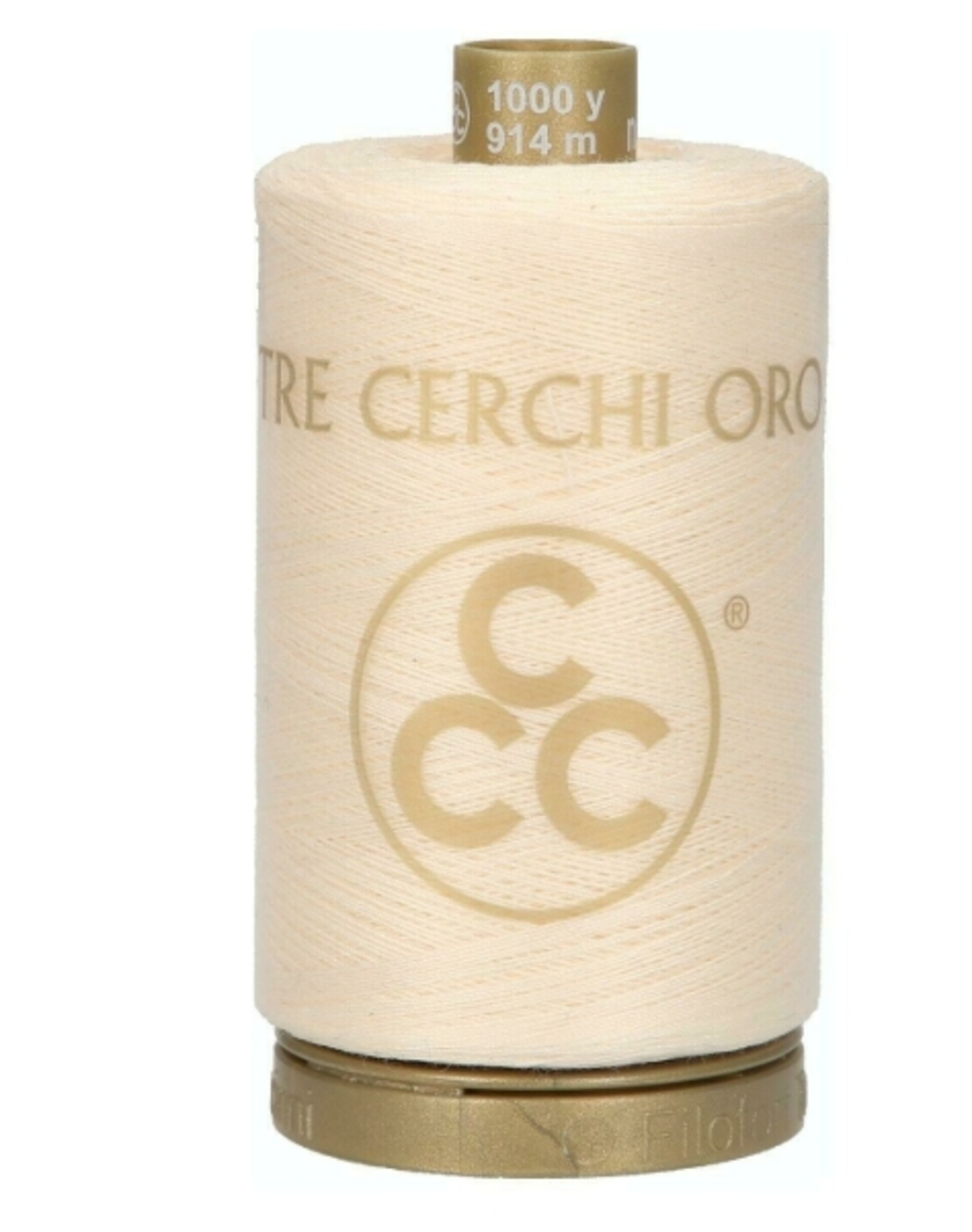 Filofort Tre Cerchi Oro Tre Cerchi filato da cucito