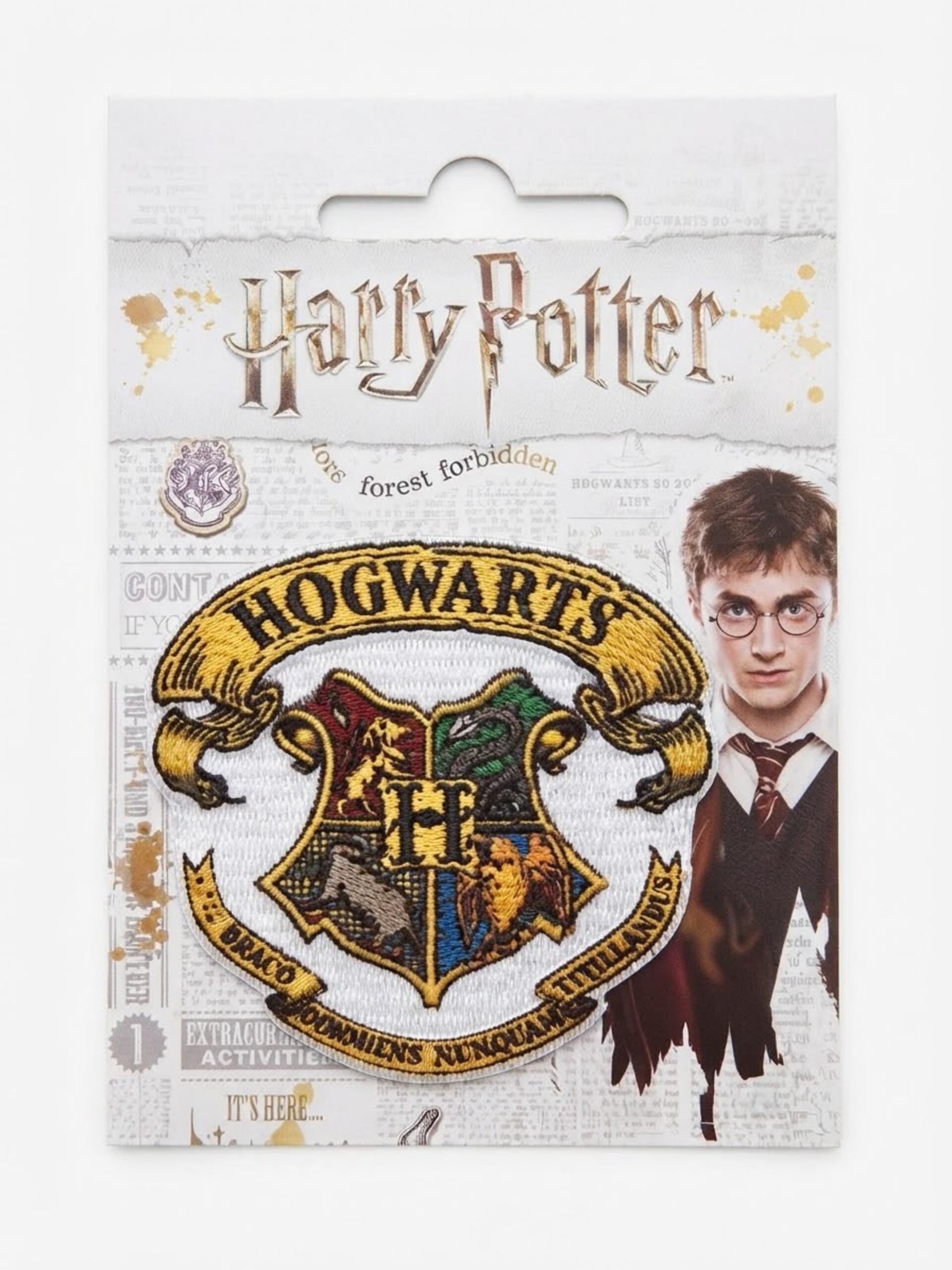 Stampa Termoadesiva Harry Potter Hogwarts Marbet Applicazione