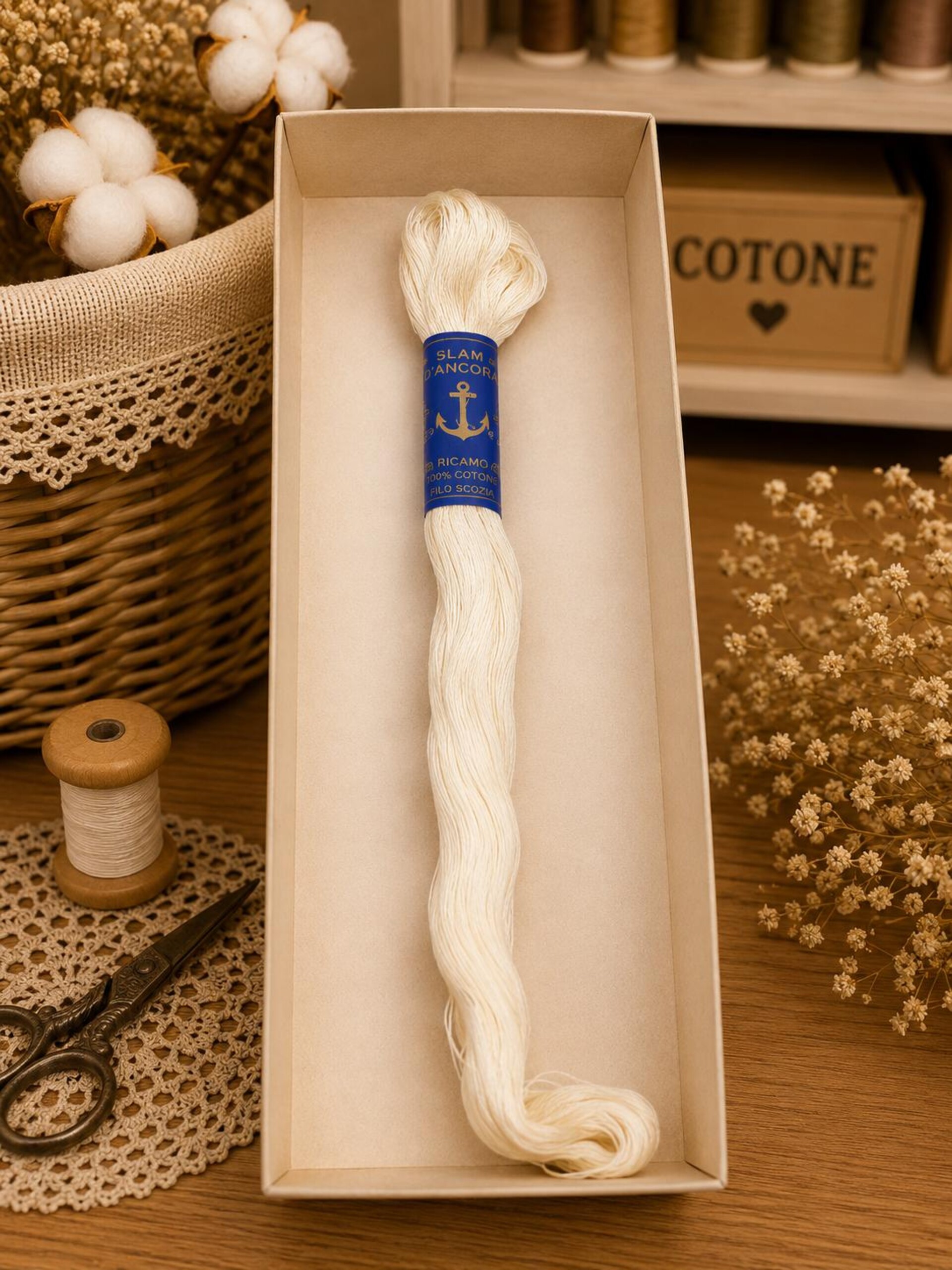 MATASSA COTONE DA RICAMO LUNGO Dmc