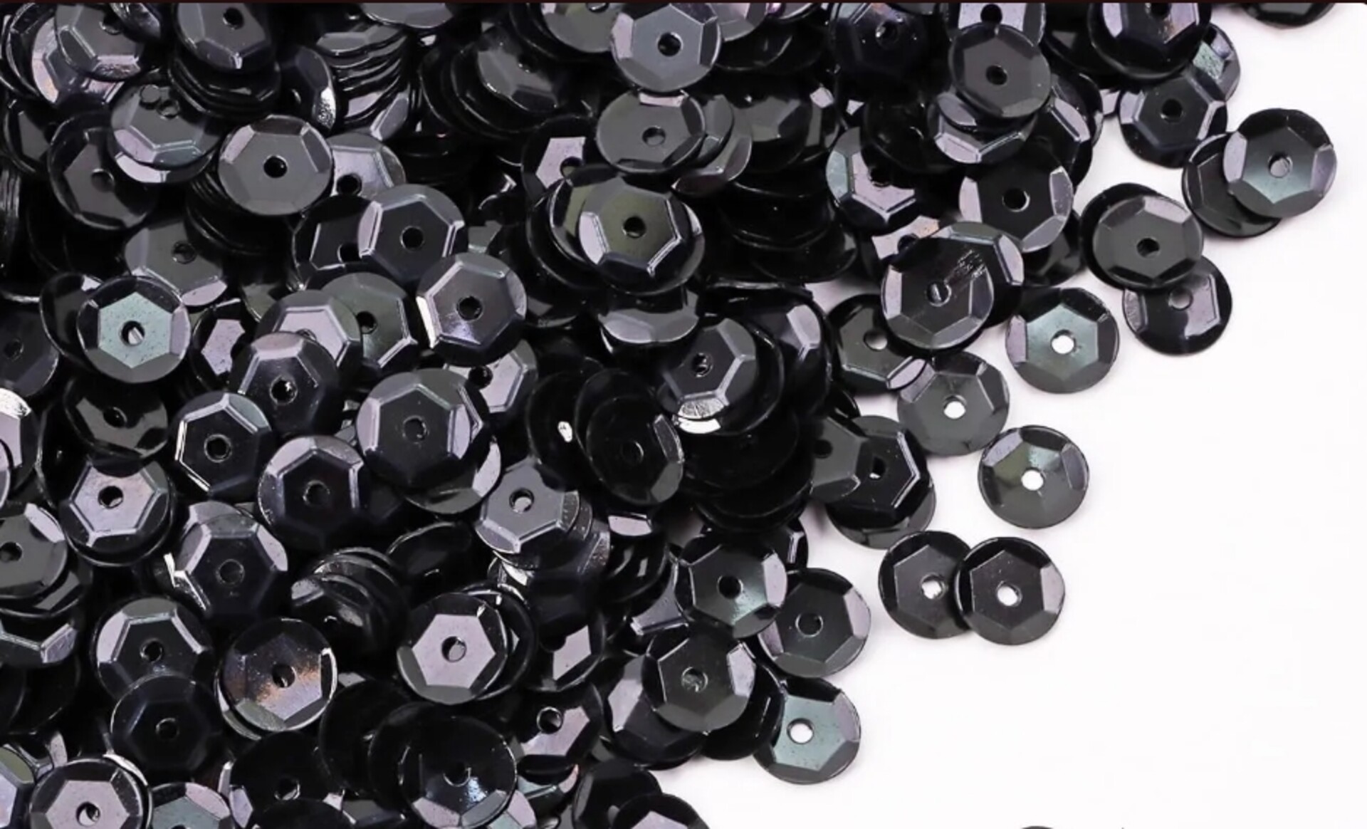 PAILLETTES COVETTES 6 MM Le Antiche Mercerie paillettes