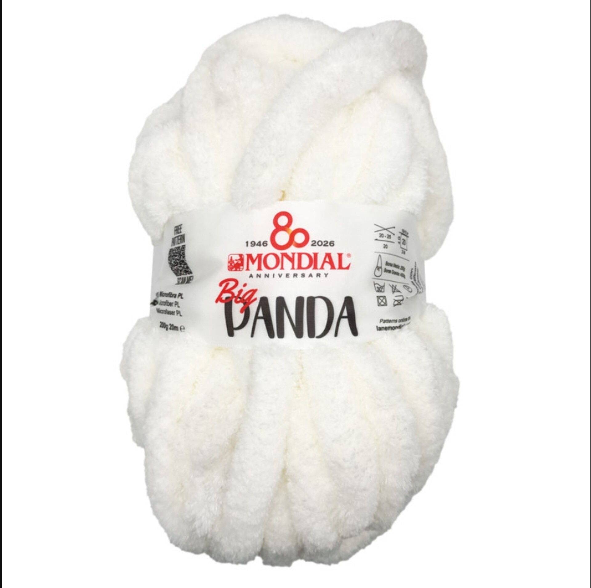 BIG PANDA 100% microfibra PL Mondial filato