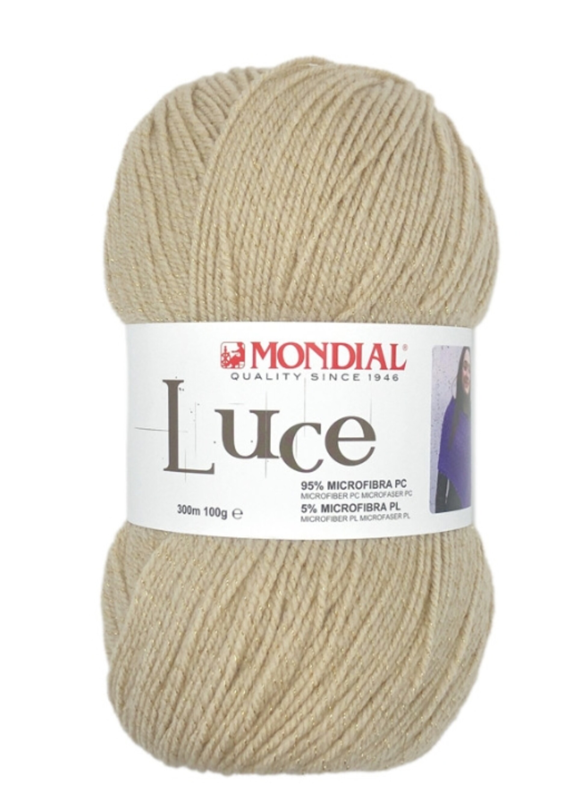 LUCE 95% Microfibra PC 5% Microfibra PL Mondial Filati