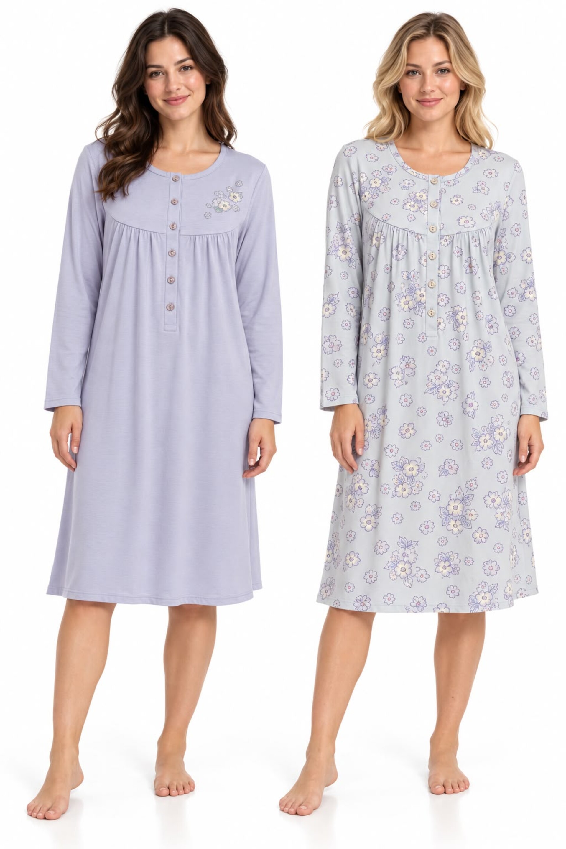 Camicia Da Notte Bi-Pack Manica Lunga Triumph camice da notte