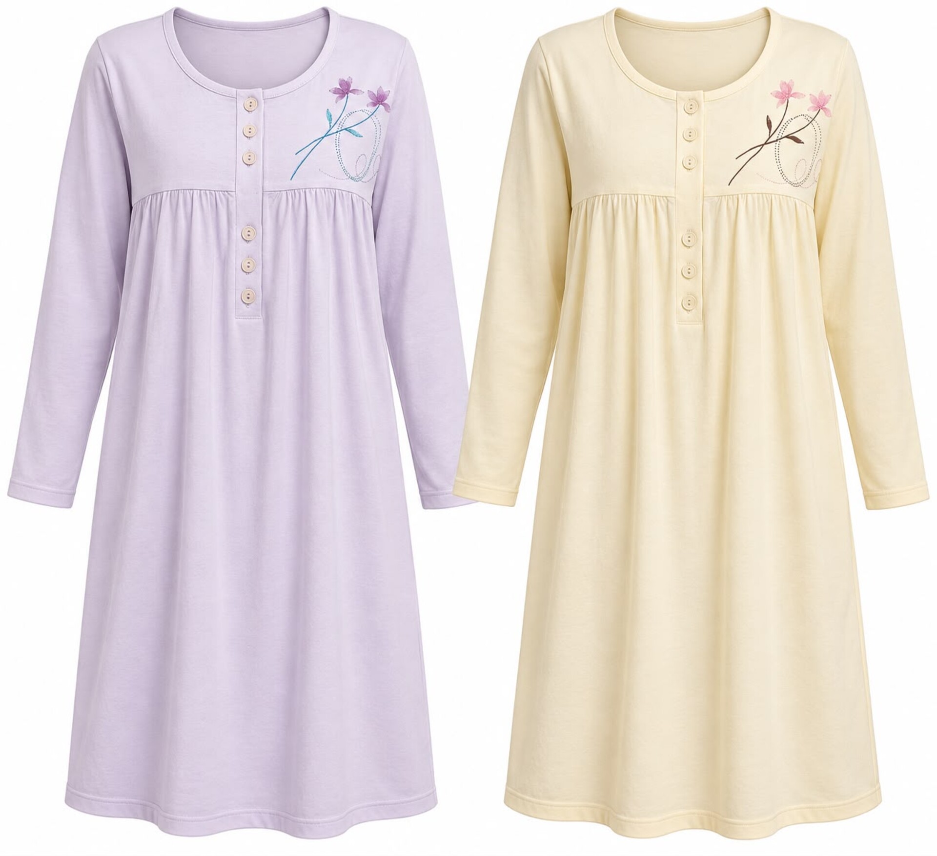 Camicia Da Notte Bi-Pack Manica Lunga Triumph camice da notte