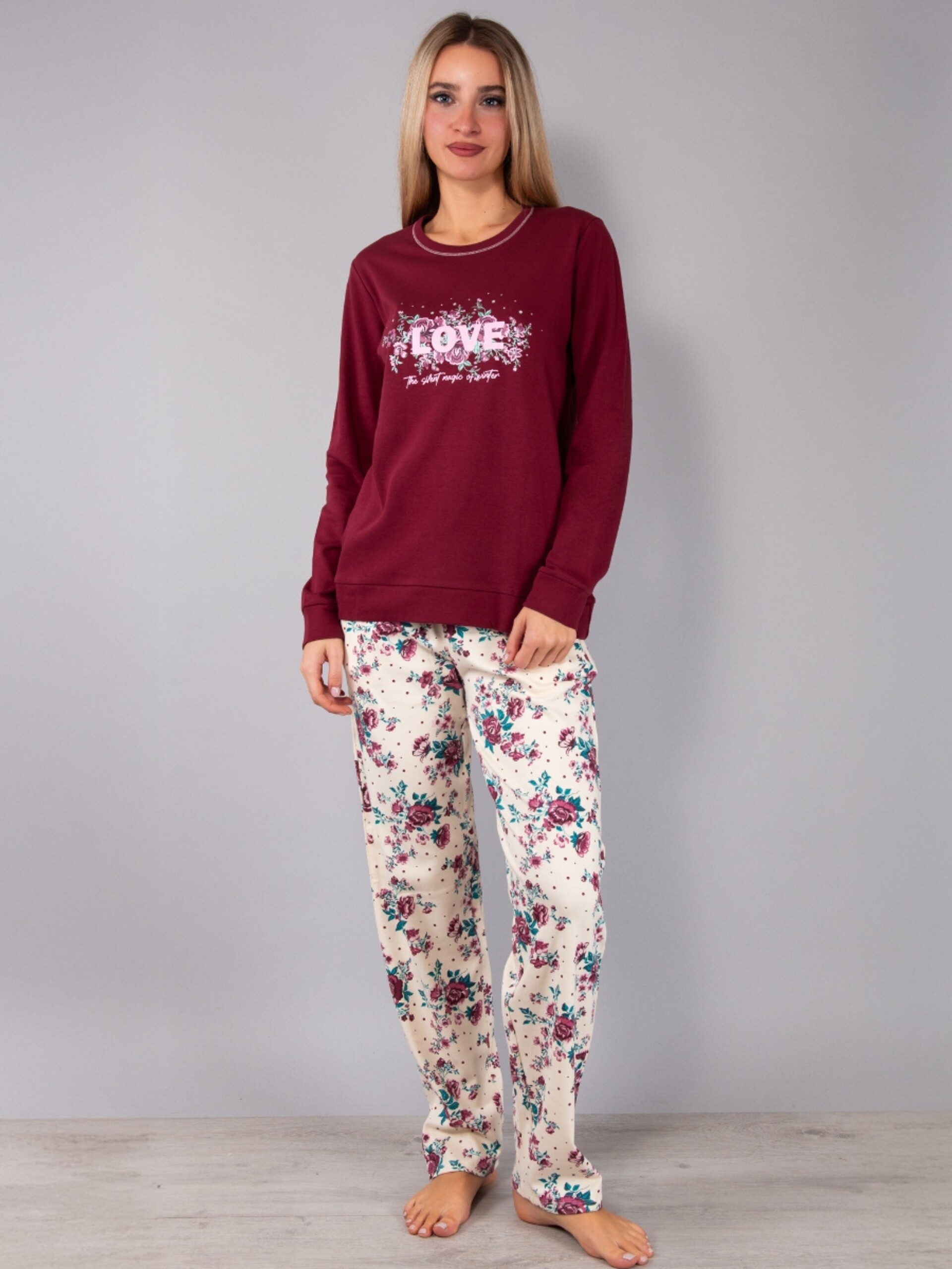 Pigiama Girocollo + Pantalone con Tasche Verdissima Pigiama Girocollo