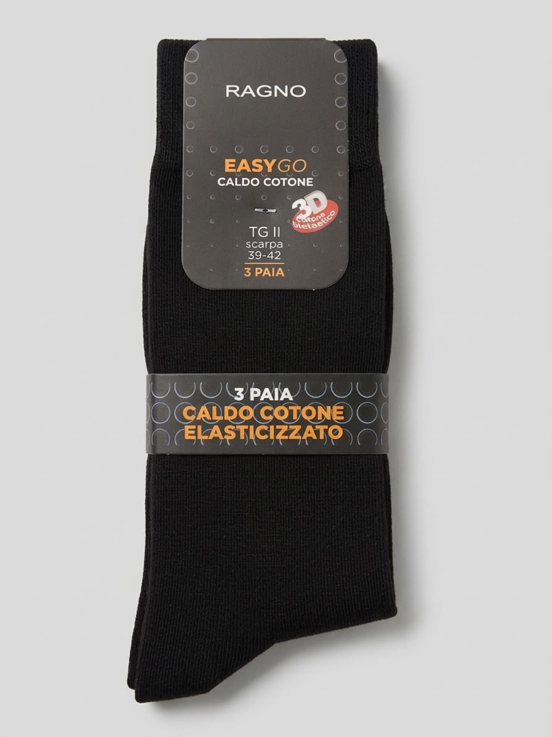 Calza Corta Uomo tripack T. UNITA Ragno calza uomo