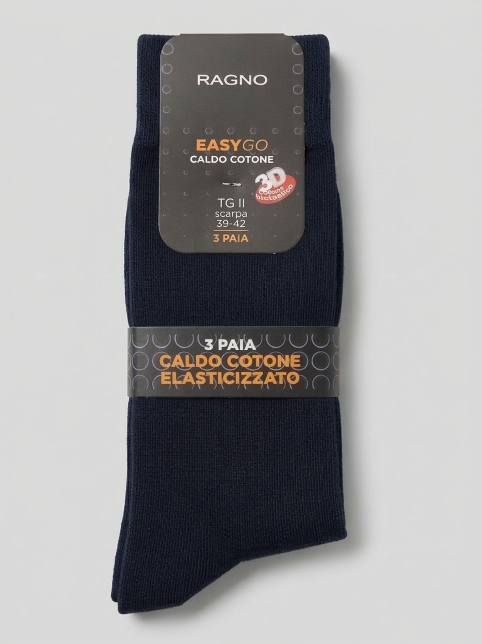 Calza Corta Uomo tripack T. UNITA Ragno calza uomo
