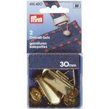 2 Fibbie per salopette 30 mm Prym