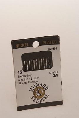 Aghi ricamo classico N.3-9 Milward