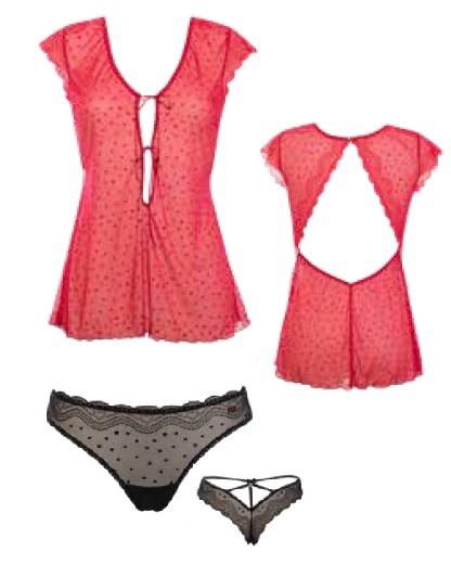 BABYDOLL + SLIP Verdissima babydoll+slip
