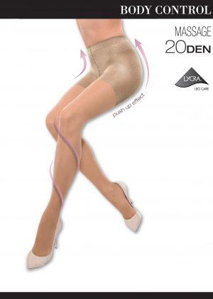 BODY CONTROL MASSAGE 20 DEN CORPINO PUSH UP EFFETTO RIDUCENTE Mura Body