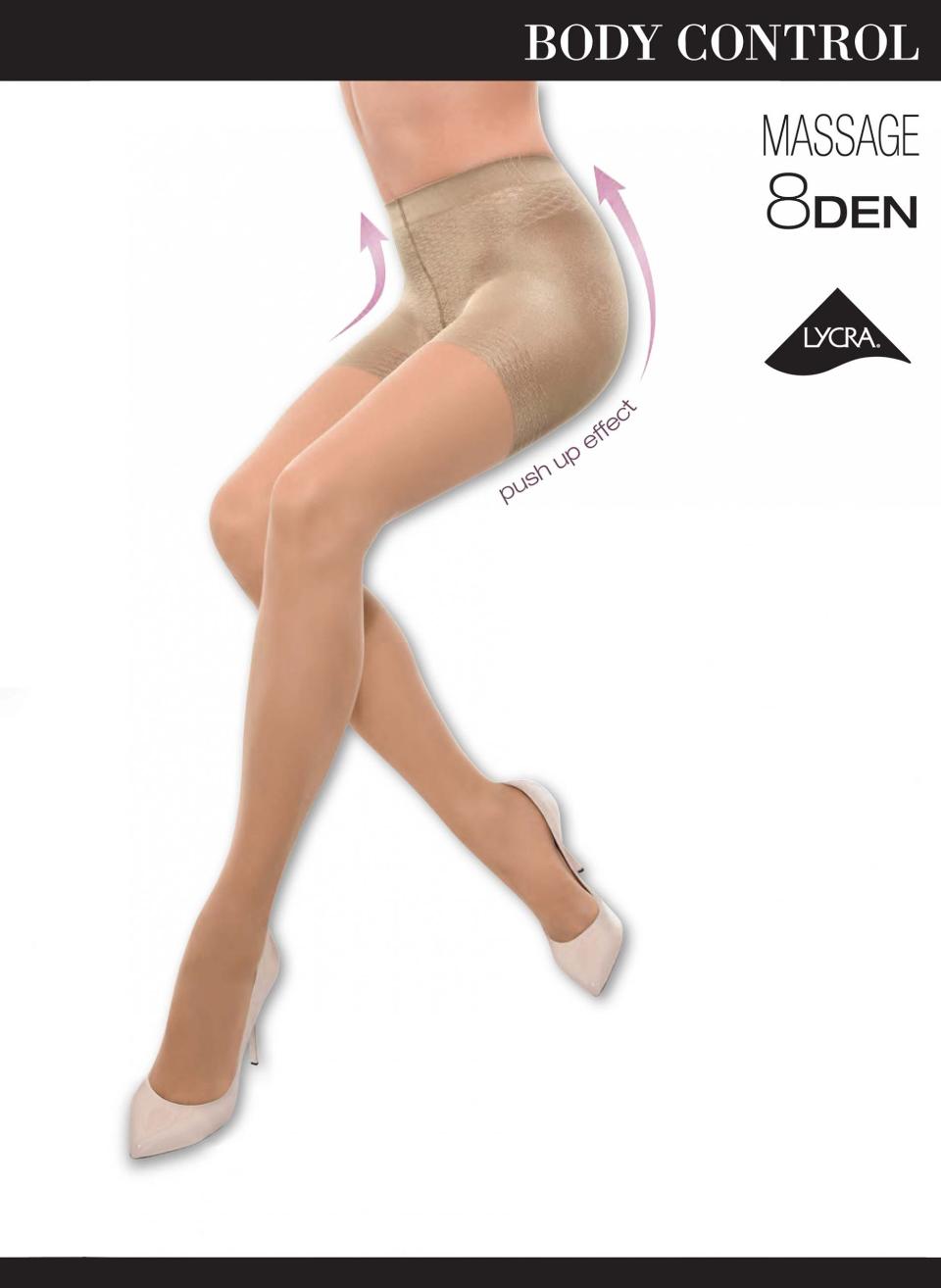 BODY CONTROL MASSAGE 8 DEN CORPINO PUSH UP Mura Body