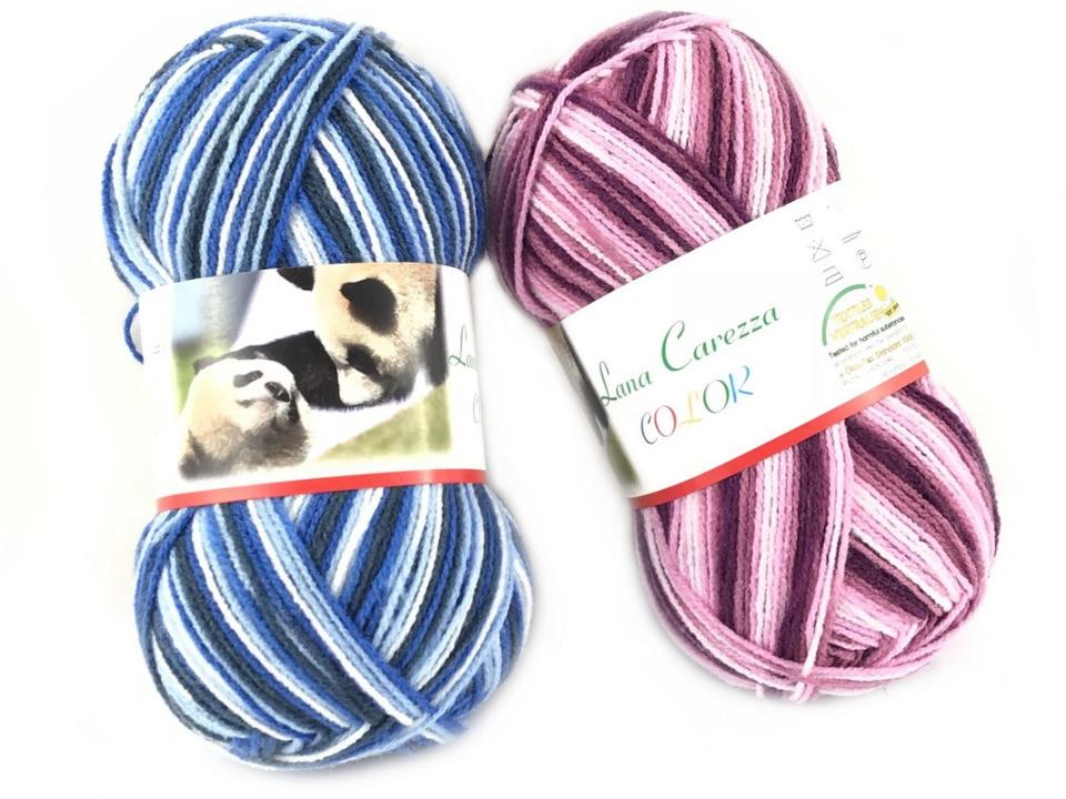 CAREZZA COLOR
80GR, 100% Microfibra Tre Sfere